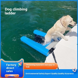KEAYEE Inflatable Pup Plank Dog <strong>Ramp</strong> Dock Customized Size <strong>Mesh</strong> Bottom Floating Ladder Inflatable Water <strong>Ramp</strong> for Dogs - Product Image 3