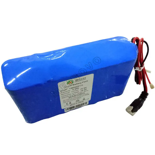 Bateria de íon de lítio de 4400mah, 7s2p 24 v