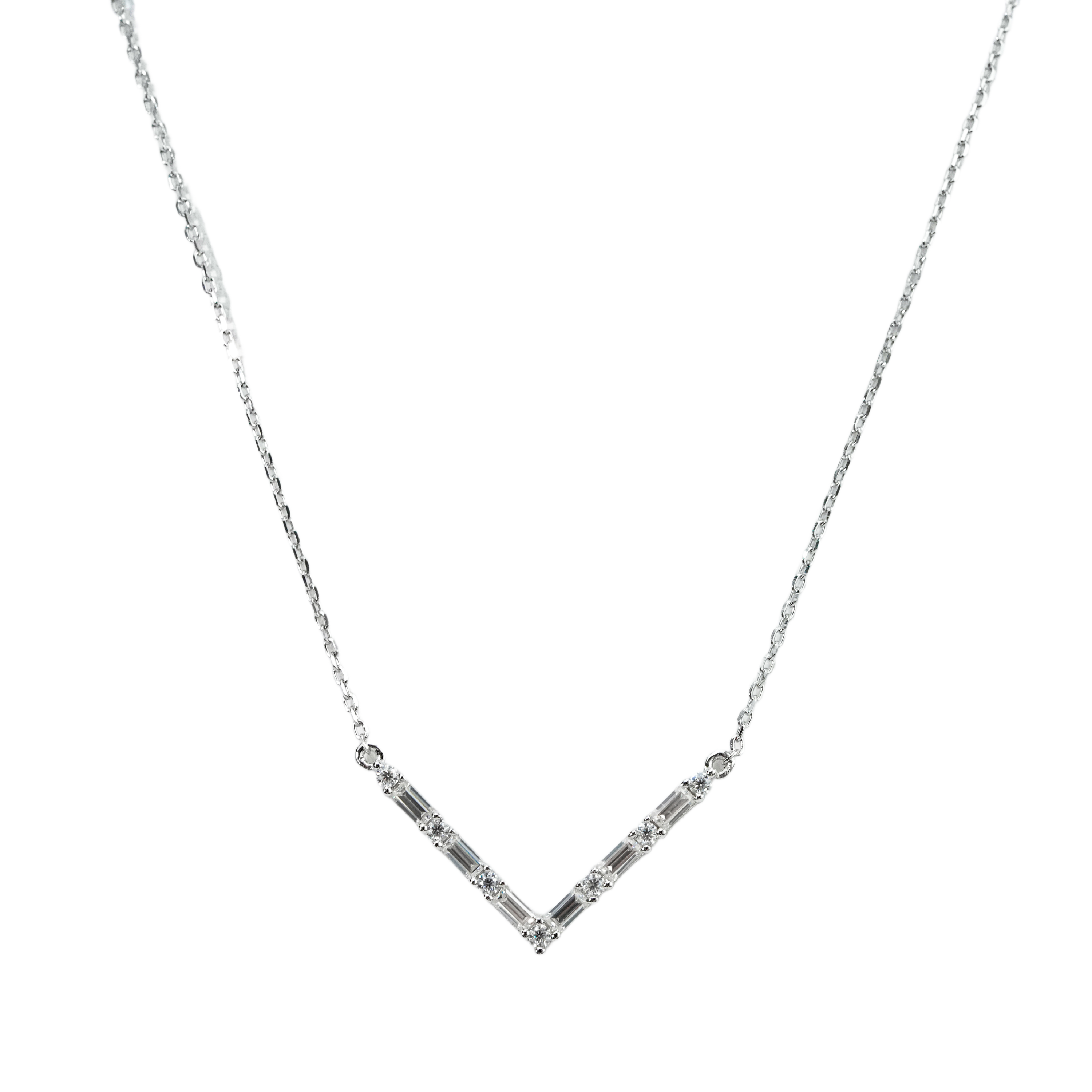 Silver plated white gold