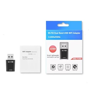 Tarjeta de red inalámbrica Wifi6 gratuita, transmisor receptor USB para ordenador portátil de escritorio, banda dual 5G, 900Mbps - Product Image 6