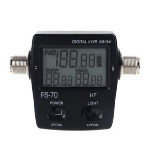 İki yönlü radyo HF RS-70-60MHz M tipi konnektör güç SWR metre için 1.6 dijital SWR/güç ölçer - Product Image 1