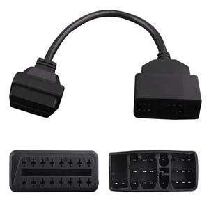 适用于丰田22针至16针OBD1至OBD2诊断适配器连接电缆 - Product Image 5