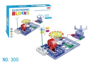 Blocchi elettronici kit fai da te circuito integrato Building Blocks Switch Circuit Model Science kit giocattoli per bambini - Product Image 3