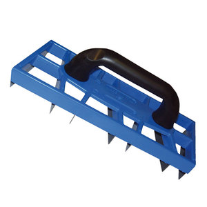 Ausonia rabot Mason máy bay ABS máy bay với thép carbon 28x14 cm Spiked Float Render scratche thạch cao scraper sản xuất tại Ý - Product Image 1