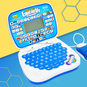 Máquina multifunción para ordenador portátil de voz Abc para niños, juguetes educativos inteligentes, Ordenador de aprendizaje para niños en español - Product Image 2