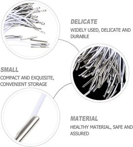 Wholesale Price 2mm White Stretch Latex <strong>String</strong> Round <strong>Elastic</strong> Barbed Cords <strong>for</strong> <strong>Hats</strong> Masks Notebook - Product Image 6