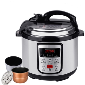 Imichef Stainless Steel Electric Pressure Cooker 4L/5L/6L Multifunctional Kitchen Cooker Aluminum Measuring Cup Home Hotel Use - Product Image 1