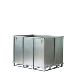 Wire mesh <strong>container</strong> Industry Warehouse High <strong>Stacking</strong> Liquid Storage Transport Galvanized Metal Steel Pallet <strong>Bulk</strong> <strong>Container</strong> - Product Image 6