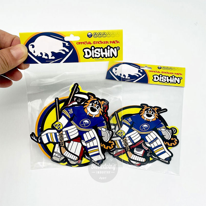 Custom sticker packs of die cut stickers example 05