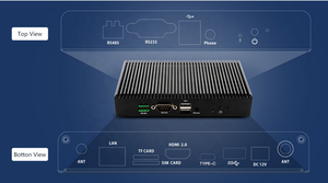 EC-A3399ProC Six-Core 64-Bit Open Source Android Ubuntu Linux SDK Eingebettete industrielle Edge-Computing rk3399pro Mini-PC ohne Lüfter - Product Image 5