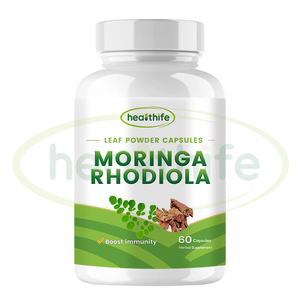 Kapsul <span class=keywords><strong>Rhodiola</strong></span> <span class=keywords><strong>Rosea</strong></span> Moringa Oleifera untuk dukungan imun 800mg Rosabella Moringa kapsul - Product Image 2