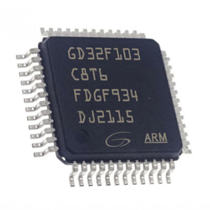 Nuovo Chip IC MCU originale GD32F LQFP48 da 2.6V a 3.6V 10 canali microcontrollore MCU a 16/32 Bit GD32F103 GD32F103C8T6 - Product Image 1