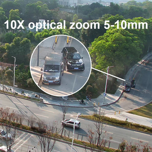 5MP PTZ กล้อง IP กลางแจ้งที่มีการซูม10X การตรวจจับยานพาหนะมนุษย์ที่เก็บการ์ด TF เสียงกันน้ำสำหรับใช้ในบ้านจากโรงงาน - Product Image 4