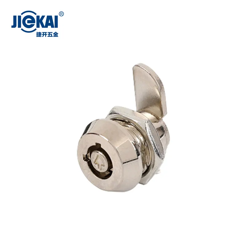 JK312 niedriger Preis hohe Sicherheit Zinklegierung Schlüsselverschluss Zylinder industrieller Schrankschloss röhrenförmiger Schlüssel Verkaufsautomat-Schloss