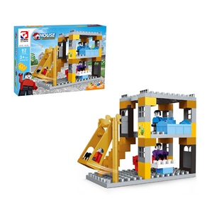 Fabrika doğrudan satış 62 adet büyük blok uyumlu çocuklar yaşlı 3 + için mutfak seti büyük yapı taşları Set - Product Image 1