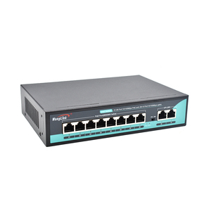 Wanglink PoE Network <strong>Switch</strong> 8 10/100Mbps PoE Ports 2 FE RJ45 Uplink PoE <strong>Switch</strong> AI with VLAN/Extend 250-Meter - Product Image 3