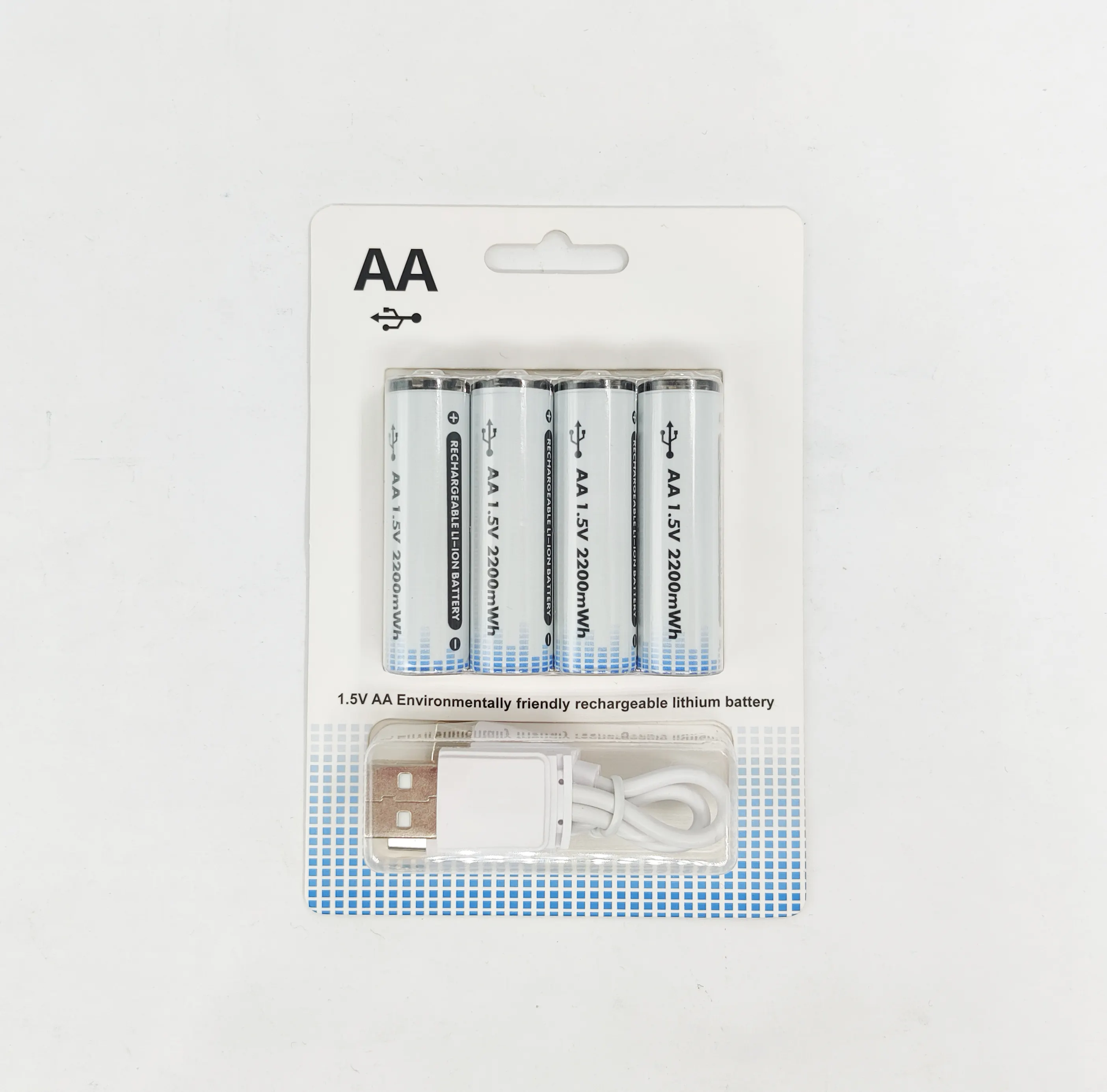 Yüksek kalite yerine aaa aa alkalin kuru piller c tipi mikro USB şarj 1.5v li-ion şarj edilebilir aa pil