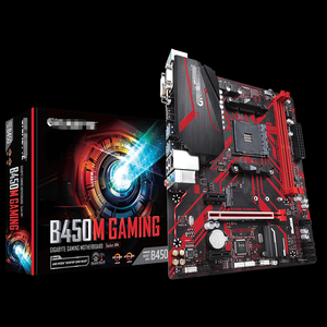B450M GAMING Placa base socket AM4 DDR4 compatible AMD R5 7 3600 3600X 4500 5600 5700X 3D 3,4,5 Gen AM4 CPU Procesador de escritorio - Product Image 1