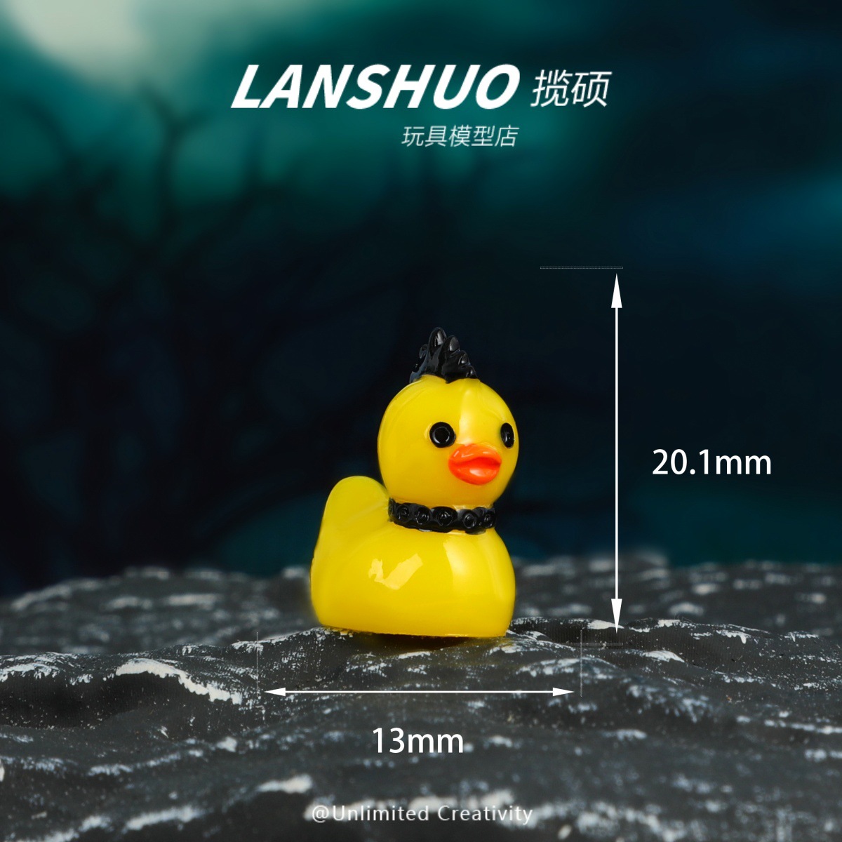 Crested Duck Ornament H-1462-03