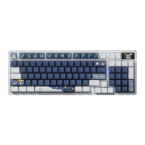 מקלדת מכנית Apex Pro TKL בגודל מלא נטענת אלחוטית QWERTY אלחוטית למחשב שולחני עם מקלדת מספרית