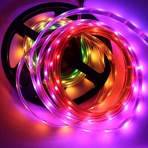 1M/5M SK9822 LED-Licht leiste RGB DC5V Ähnliche APA102 30/60/144LED/M Dual-Signal übertragung einzeln individuell adressierbar - Product Image 2