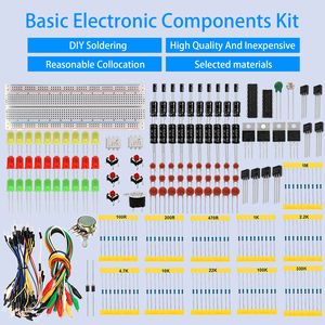 Elektronik bileşenler başlangıç paketi Diy elektronik öğrenme kiti Arduino için Set R3 öğretici