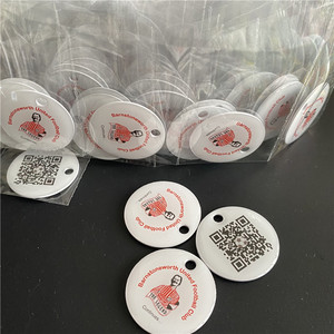 URL codificato Resina Epossidica Qr Codice Rfid Keyfob - Product Image 6