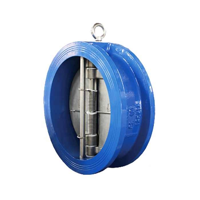 Cast Iron Double Disc Door Wafer Type Dual  Plate Check Valve