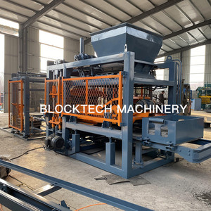 BLOCKTECH, máquina de fabricación de ladrillos de reciclaje de plástico, máquina de fabricación de bloques de molde de pavimentadora, máquina de bloques de enclavamiento hidráulico - Product Image 4