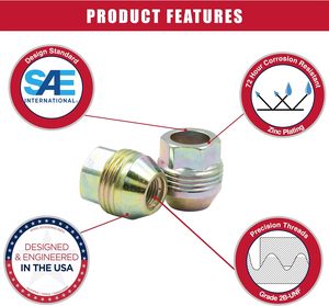 Xe Điện Lốp Màu Kẽm Mạ M14 M16 M18 Carbon Thép Xe Trung Tâm Các Loại Hạt - Product Image 6