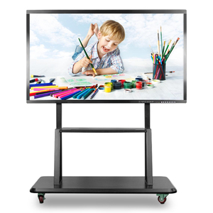 Pizarra blanca interactiva 2K antideslumbrante de vidrio templado con monitor LCD de 32 pulgadas para conferencias - Product Image 2