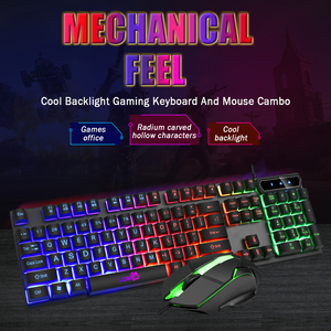 LDK ai 832-teclado y ratón para ordenador de escritorio, Combo mecánico de 104 teclas para iPad, tableta Android, Notebook - Product Image 5