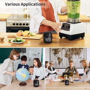 Цифровой кухонный таймер с большим светодиодным дисплеем - Product Image 3