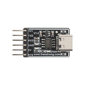 USB-TTLUARTシリアルポートモジュールType-CインターフェースCH340CH340NCチップ統合5V〜3.3V FS-UTTL-340NC - Product Image 3