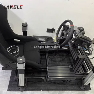 ダイナミックシムレーシングコックピット4軸Gフォースキット電気シリンダーACレーシングシミュレーションゲーム用サーボモーターコントローラーキット - Product Image 5