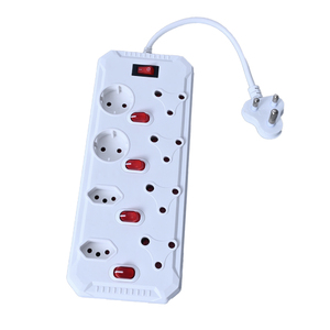 South Africa Standards OEM ODM 1 Switches 8 Outlets <strong>Extension</strong> <strong>Socket</strong> Multi Plug <strong>Extension</strong> Cord Power <strong>Socket</strong> - Product Image 5