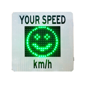 Sign on Trailer for Speed Reduction Price <strong>Overspeed</strong> for Velocity-Measuring Radar Detector Outdoor Speed Led Display - Product Image 3