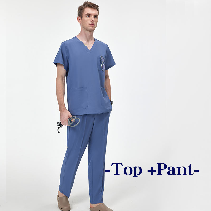 ผู้ชาย สีเทา สีน้ำเงิน