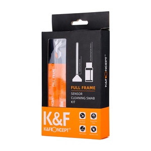 K & F konsept 24mm çubuk sensör temizleme tam çerçeve sensör temizleme çubukları temizleyici kiti - Product Image 1