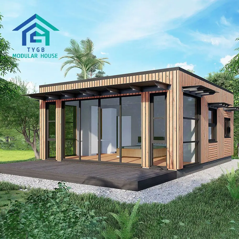 Tygb 2025 otro prefabricado expandible móvil portátil plegable Cápsula de aislamiento garaje terrazas solares contenedor de almacenamiento construcción