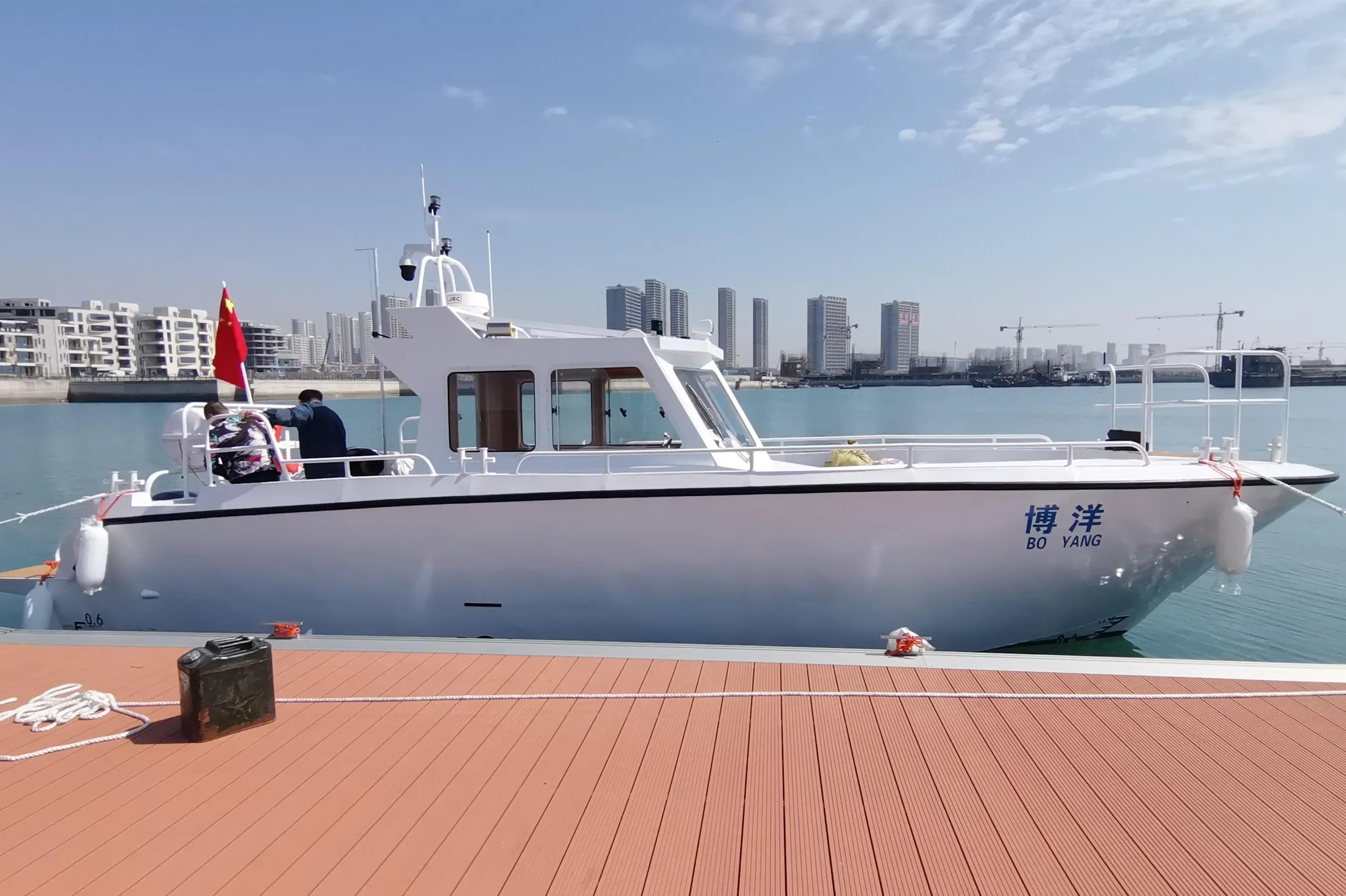 11 м скоростной катер из алюминиевого сплава с двумя двигателями, роскошная Спортивная лодка для яхты на продажу