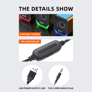 JERTECH S4 Wholesale Stereo Professional Multimedia Speakers V4.1 Portable Sound <strong>System</strong> Music Speaker Box for <strong>Computer</strong> - Product Image 6