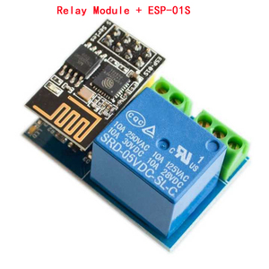Módulo de relé WiFi ESP8266 ESP-01S, 5V, Control remoto inteligente, APP para teléfono, ESP01S