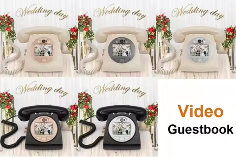 White video guestbook