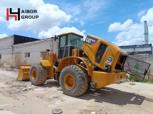 Cat966h sử dụng tuyệt vời điều kiện làm việc ban đầu sâu bướm cũ cat966h 966f hệ thống thủy lực bánh xe backhoe loader - Product Image 6