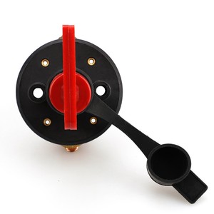 <strong>200A</strong> Battery <strong>Switch</strong> with Key <strong>DC</strong> 12V-24V 4 Hole <strong>Isolator</strong> Cut Off Power <strong>Switch</strong> for Car Marine Boat