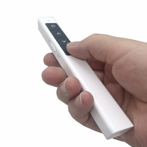 2.4G PPT presentazione puntatori Laser telecomando presentatore Wireless Powerpoint Cliker con presentatore penna laser rosso - Product Image 6