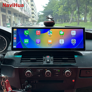 NaviHua sıcak satış 14.9 ''araç DVD oynatıcı oyuncu GPS navigasyon Android otomobil radyosu multimedya Stereo kafa ünitesi BMW 5 serisi E60 için - Product Image 2