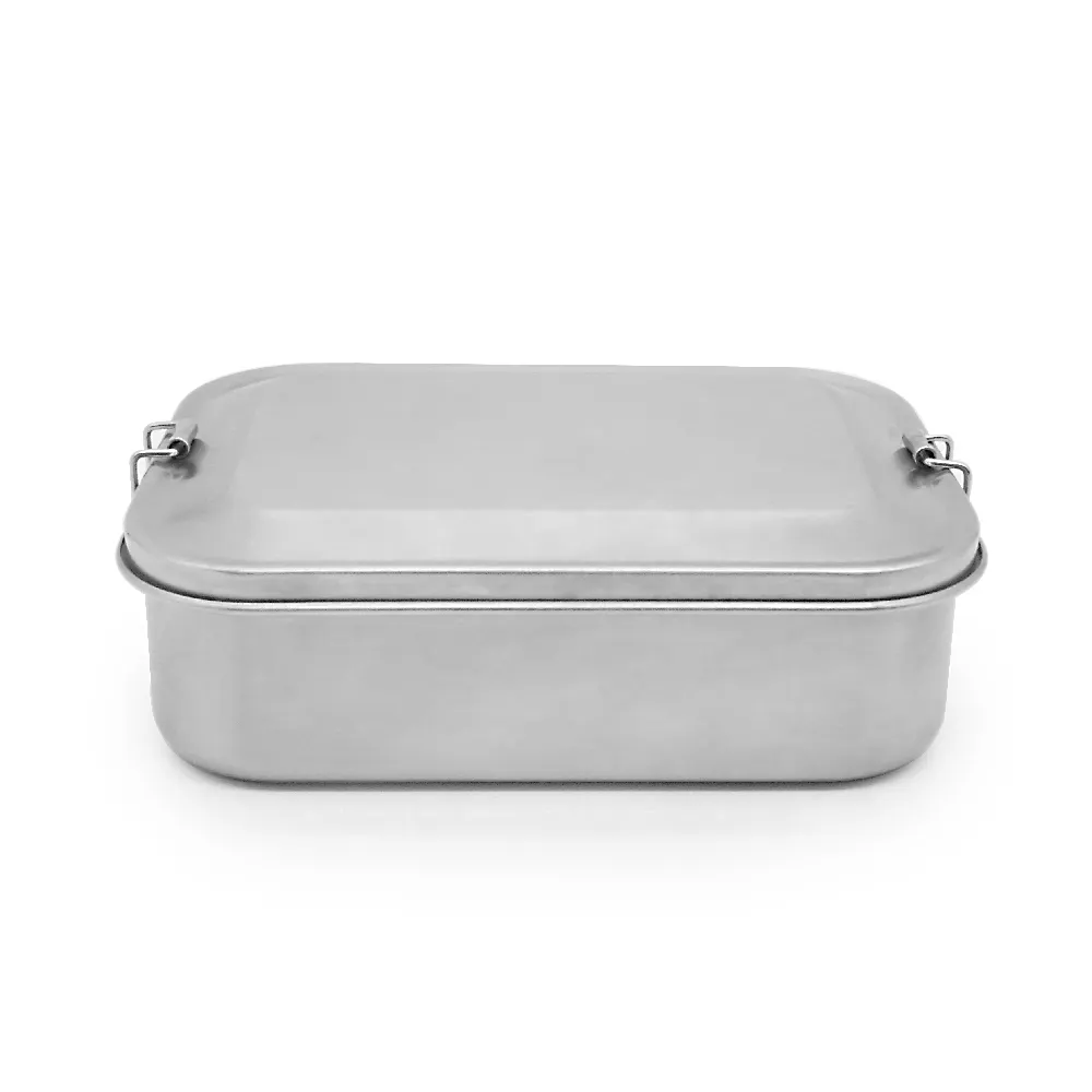 Boîte à déjeuner en métal antique, boîte à déjeuner étanche en acier inoxydable pour aliments de cuisine