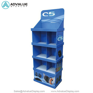 Benutzer definierte POP up Retail Display Regal Vitrine Parfüm Einzelhandel geschäft Pappe Boden Display Stand - Product Image 6